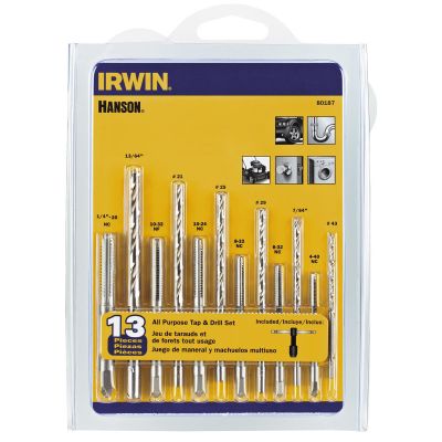 HAN80187 image(0) - Hanson TAP AND DRILL SET