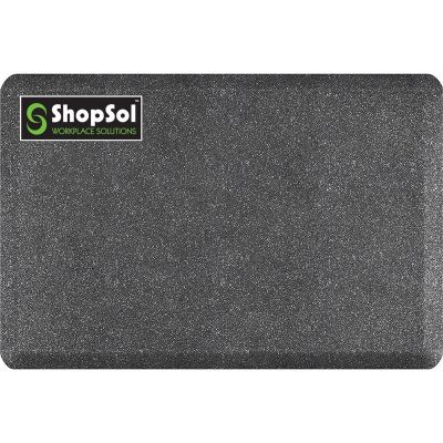 LDS1010646 image(0) - ShopSol Anti-Fatigue Mat Supreme 3' x 2' Mosaic Steel 32S