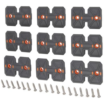 KLEBCRP05 image(0) - Klein Tools Hard Tool Module Flaps, Rail System, 9-Pack