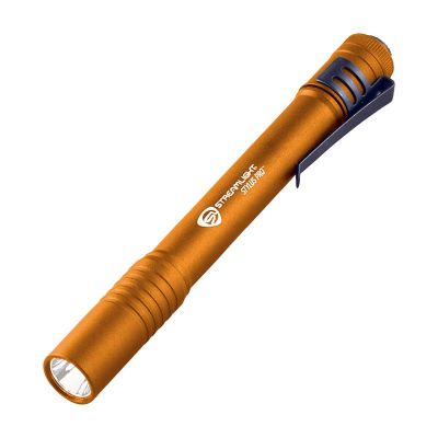 STL66128 image(0) - Streamlight 100 Lumen Stylus Pro Penlight - Orange - Clam - White LED