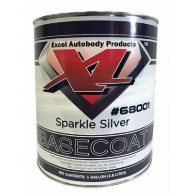 XLB68001 image(0) - Excel Auto Body Products SPARKLE SILVER B/C GAL.