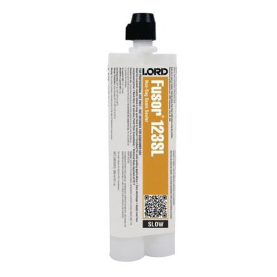 FUS90984 image(0) - Fusor 123SL 2-Part Slow Non-Sag Seam Sealer, 7.1 oz Cartridge, Paste, White, 48 hr Curing