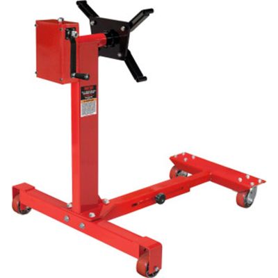 NRO78155 image(0) - Norco Professional Lifting Equipment 1,250 lb Capacity 75:1 Gear-Driven Engine Stand