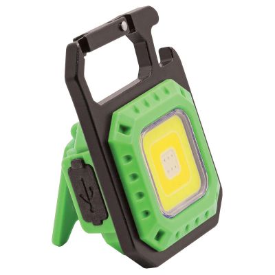 K Tool International Mini Work Light, 1000LM Rechargeable - Lime Green