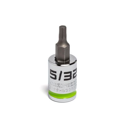 GETGEBSSH532RPT image(0) - Grip Edge Tools 5/32" 3/8" Dr Short RPT Hex Bit Socket