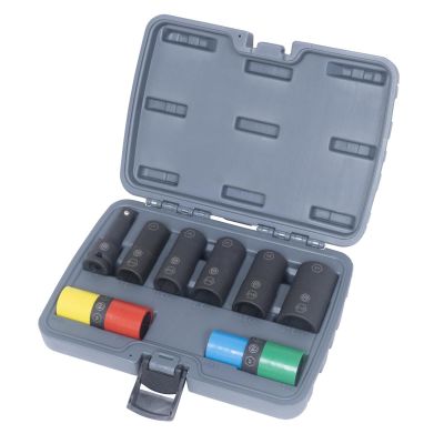 LIS13430 image(0) - Lisle Flip Socket Set, 8 pc.