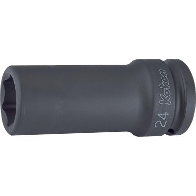 KKN16301A-3-4 image(0) - Ko-ken USA 16301A-3/4 3/4 Sq. Dr. Socket 3/4 6 point Length 100mm Thin walled
