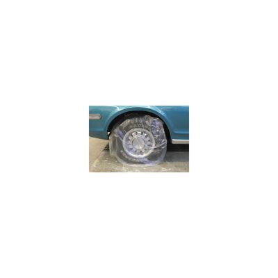 HIT810 image(0) - High Teck Products 810 Wheel Masker, 45 in L x 40 in W x 0.7 mil in THK, Plastic