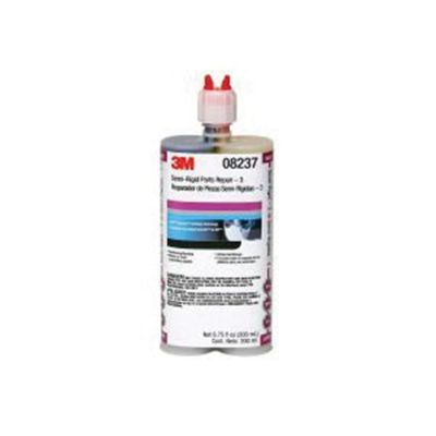 MMM8237 image(0) - 3M Automix 08237 Semi-Rigid Parts Repair, 200 mL Cartridge, Liquid, Black, 1 to 1.2, 1 to 4 hr Curing