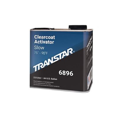TRP6896 image(0) - Transtar Autobody Products 6896 - 6800 Series Slow Lightning Clear Coat Activator - 2.5 L - Clear - Liquid