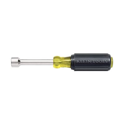 KLE6305MM image(0) - Klein Tools 5 mm Nut Driver, 3-Inch Hollow Shaft