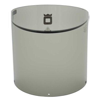OBR0AGR30SHLD-AF-DC image(0) - OBERON Face Shield Replacement Window - Polycarbonate - Arc Flash - 30 Cal TCG -Window: Clear Grey