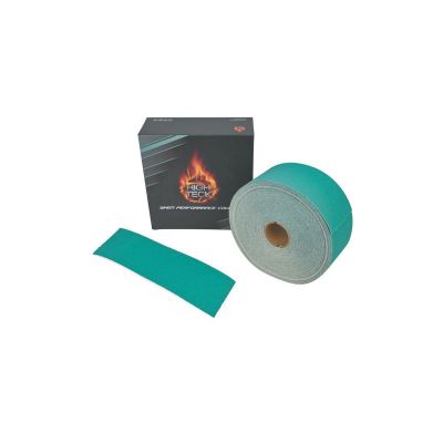 HITAFP120JP image(0) - High Teck Products (5 pcs pack) 2.75"X16.5" GREEN PSA Sanding Sheet 120 Grit