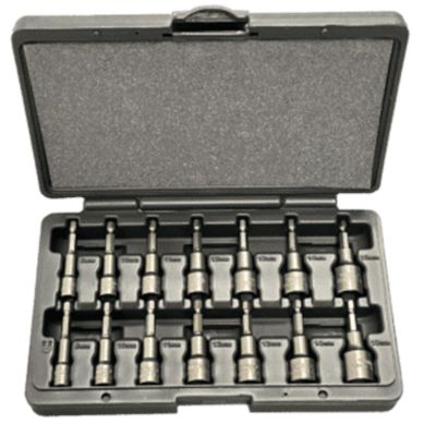 VIMNSM100A image(0) - VIM Tools 14 Piece Metric Nut Setter Set (8-15 mm)