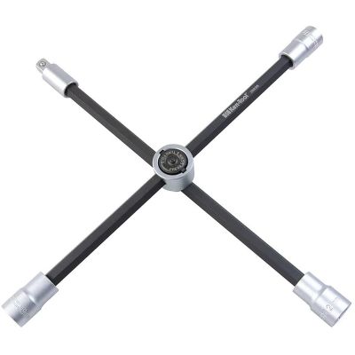 KEN35636 image(1) - Ken-tool Stow & Go HD 4-Way Lug Wrench