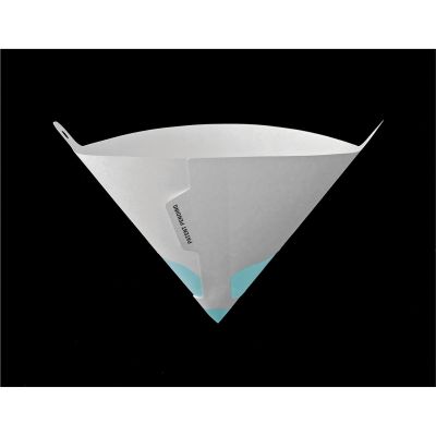 GEC010814B image(0) - Gerson Co. Elite 010814B Paint Strainer, 150 micron, Synthetic Mesh, Turquoise Mesh