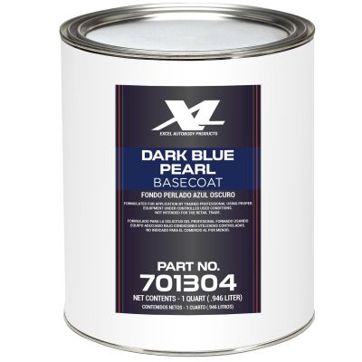 XLB701304 image(0) - Excel Auto Body Products DARK BLUE PEARL B/C QT.