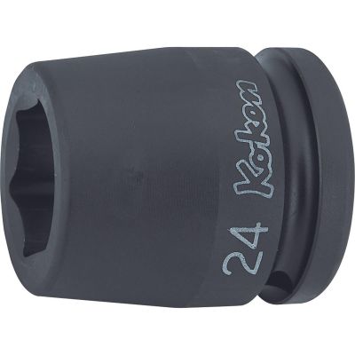 KKN16400A-11-16 image(0) - Ko-ken USA 16400A-11/16 3/4 Sq. Dr. Socket 11/16 6 point Length 50mm