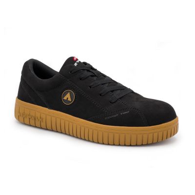 FSIAW6111-7.5M image(0) - AIRWALK CAMINO - Women's Low Top Shoe - CT|EH|SR - Black/Gum - Size: 7.5 - D - (Regular)
