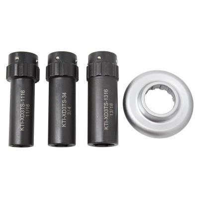 KTIXD3TSSAE image(1) - K Tool International 4pc SAE Ultimate Torq Socket Set