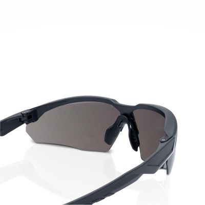 JCK45005 image(0) - Jackson Safety Safety Glasses - HyperGuard H-Series - Smoke Lens - Black Half Frame - STA-CLEAR&trade; Anti-Fog
