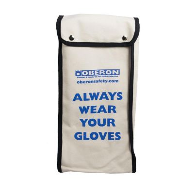 OBRGLOVEBAG-CNVS16 image(0) - Oberon Gloves Storage Bag - Rubber Electrical - Holds Class 1 & 2 Gloves