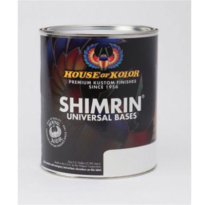 HOKS2-BC02-Q01 image(0) - House Of Kolor SHIMRIN2 S2-BC02-Q01 FX Karrier Series Basecoat, 1 qt Can, Orion Silvermax