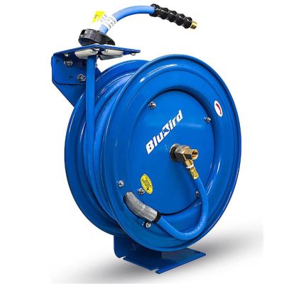 BLBBBR3875 image(1) - BluBird BluBird Air Hose on 18 Gauge Reel 3/8 in. x 75 ft.