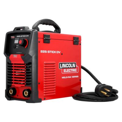 LEWK5419-1 image(0) - Lincoln Electric 225 Amp Stick/TIG Welder, 120/230-Volt Weld-Pak 225i, Electric (DC)