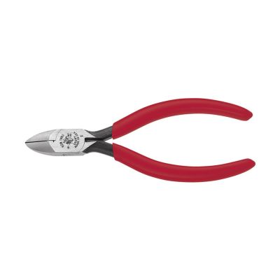 KLED528V image(0) - Klein Tools Diagonal Cutting Pliers, Bell System, W and V Notches, 5-Inch