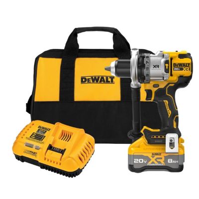 DWTDCD1007WW1 image(0) - DeWalt 20V MAX XR Brushless Cordless 1/2 inch 3-Speed Hammer Drill Kit with XR PowerPack