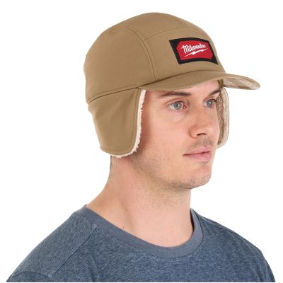 MLWM754K-SM image(0) - Milwaukee Tool SHERPA-LINED HAT - KHAKI SM