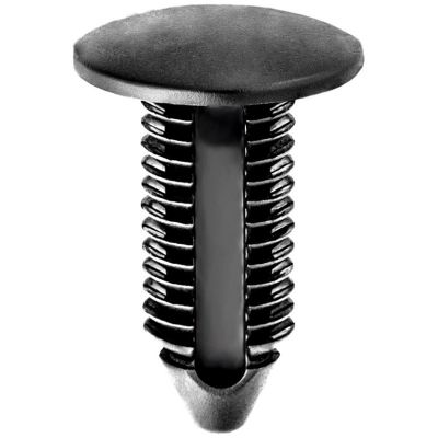 AVC15478 image(0) - AUVECO 15478 Single Head Type 1 Bumper Fascia Retainer, 22 mm Dia Bottom Head, Nylon, Black