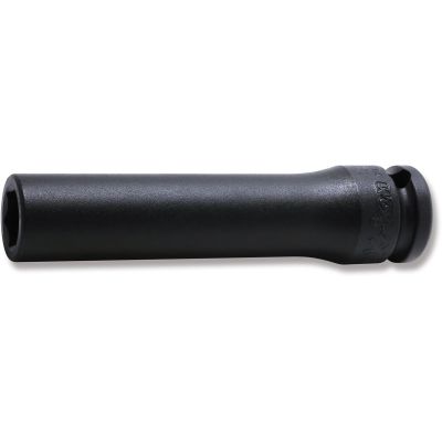 KKN13300A-3-8 image(0) - Ko-ken USA 13300A-3/8 3/8 Sq. Dr. Socket 3/8 6 point Length 80mm