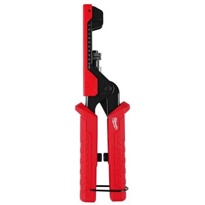 MLW48-22-3073 image(0) - Milwaukee Tool Extended Reach Compression Coax Crimper