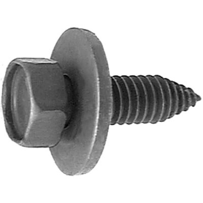 AVC11320 image(0) - AUVECO 11320 Hex Head Sems CA Point Body Bolt, 5/16 in - 18 TPI x 1 in L x 1/2 in Across Flats, Phosphate