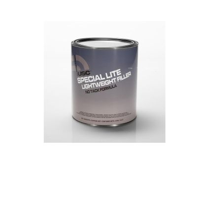 USC26112 image(0) - US Chemical 26112 Lightweight Commercial Poly Plus Production Filler, 1 gal, Silver-Gray, Liquid