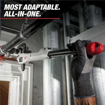 MLW48-22-7322 image(1) - Milwaukee Tool CHEATER Aluminum Adaptable Offset Pipe Wrench