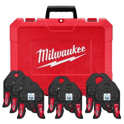 MLW49-16-2662Z image(0) - Milwaukee Tool � Inch- 1-1/8 Inch ZoomLock&reg; MAX Press Jaw Kit for M18 FORCE LOGIC Press Tools