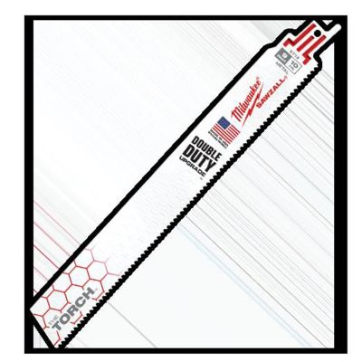 MLW48-00-5713 image(1) - Milwaukee Tool 9" 10 TPI  The Torch SAWZALL Blades (5 Pk)