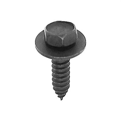 AVCAP12339 image(0) - AUVECO AP12339 Hex Head Sems A/AB Point Tapping Screw, M6.3 - 1.81 Screw x 25 mm L x 10 mm Across Flats, Phosphate