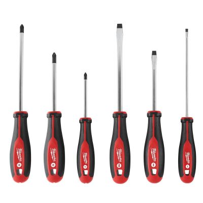 MLW48-22-2706 image(0) - Milwaukee Tool 6pc Screwdriver Kit