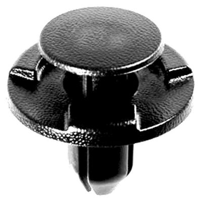 AVC21192 image(0) - AUVECO 21192 Push-Type with Drive Pin Cowl/Bumper and Fender Liner Retainer, 20 mm Dia Head, Nylon, Black