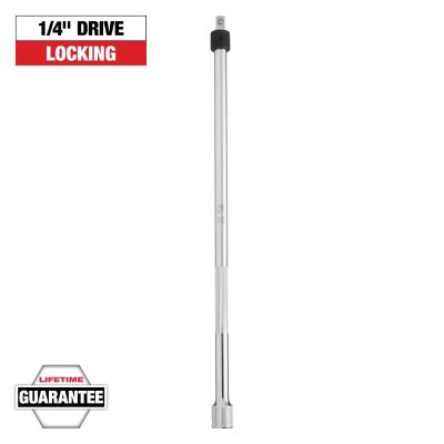 MLW43-24-9302 image(0) - Milwaukee Tool 1/4 Inch Drive 10 Inch Locking Extension