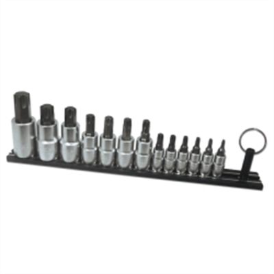 VIMTMS-TORX image(1) - VIM Tools Elite 13 Piece TORX Set, T10 Thru T70, Package On A Black Magrail
