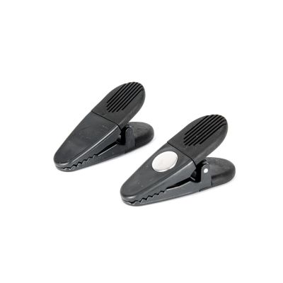 TIT11142 image(0) - TITAN BLACK MAGNETIC 2-PC CLIPS