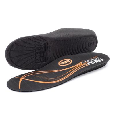 MCFMCESDTL-XS image(0) - MEGA Comfort  ERGO Anti-Static Dual-Layer Memory Foam Insoles Size: XS (Women's 5-7)