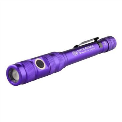 MXN00365 image(1) - Maxxeon WorkStar 365 UV 395nm Rechargeable Leak Detection Zoom Penlight USB-C- Purple