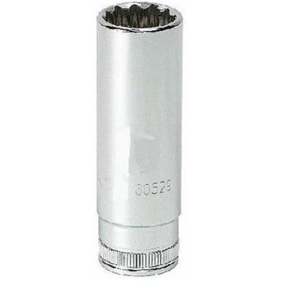 KDT80523 image(0) - GearWrench 3/8 Inch Drive 12 Point Deep Metric Socket 9mm