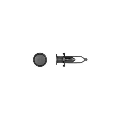 DCO9327MT image(0) - Disco Automotive Hardware 9327MT Push-Type Retainer, 28 mm L Stem x 23/64 in Hole, Nylon, Black